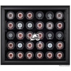 Colorado Avalanche Fanatics Authentic 30-Puck Black Display Case Colorado Avalanche Fanatics Authentic 30-Puck Black Display Case