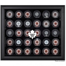 Toronto Maple Leafs (1970-2016) Fanatics Authentic 30-Puck Black Display Case