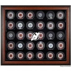 New Jersey Devils Fanatics Authentic 30-Puck Brown Display Case