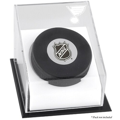St. Louis Blues Fanatics Authentic Puck Deluxe Logo Display Case
