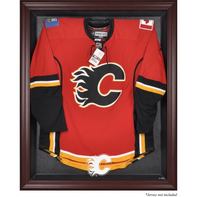 Calgary Flames Fanatics Authentic Mahogany Framed Jersey Display Case