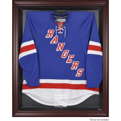 New York Rangers Fanatics Authentic Mahogany Framed Jersey Display Case
