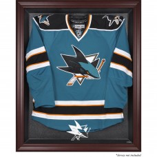 San Jose Sharks Fanatics Authentic Mahogany Framed Jersey Display Case San Jose Sharks Fanatics Authentic Mahogany Framed Jersey Display Case