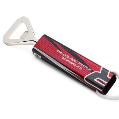 Tokens & Icons Winnipeg Jets Game Used Hockey Stick Opener