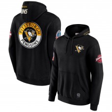 Pittsburgh Penguins Hometown Fleece Hoody By Mitchell & Ness - Mens