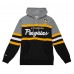 Pittsburgh Penguins NHL Head Coach Hoody By Mitchell & Ness - Mens