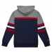 New York Rangers NHL Head Coach Hoody By Mitchell & Ness - Mens