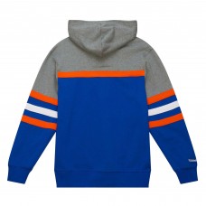 New York Islanders NHL Head Coach Hoody By Mitchell & Ness - Mens