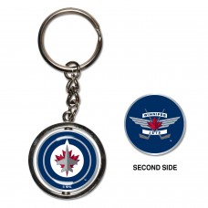 Winnipeg Jets Spinner Key Ring