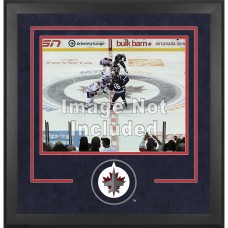 Winnipeg Jets Fanatics Authentic 16 x 20 Horizontal Deluxe Suede Setup Frame with Team Logo