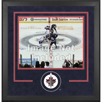 Winnipeg Jets Fanatics Authentic 16 x 20 Horizontal Deluxe Suede Setup Frame with Team Logo