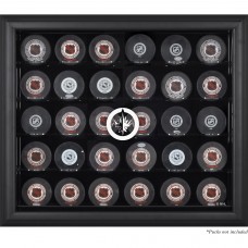 Winnipeg Jets Fanatics Authentic 30-Puck Black Display Case