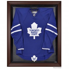 Toronto Maple Leafs (1970-2016) Fanatics Authentic Brown Framed Logo Jersey Display Case