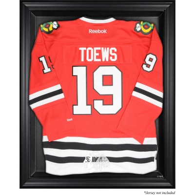 Chicago Blackhawks Fanatics Authentic Black Framed Logo Jersey Display Case