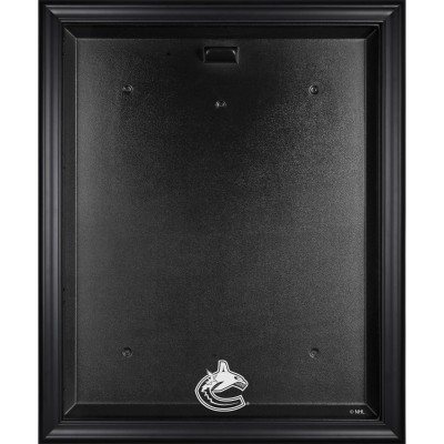 Vancouver Canucks Fanatics Authentic Black Framed Logo Jersey Display Case