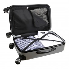 Colorado Avalanche 20 8-Wheel Hardcase Spinner Carry-On - Silver