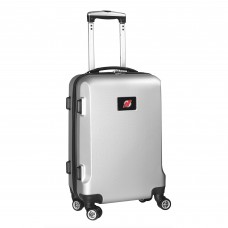 New Jersey Devils 20 8-Wheel Hardcase Spinner Carry-On - Silver