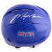 Autographed New York Rangers Mark Messier Steiner Sports Blue Mini Helmet Autographed New York Rangers Mark Messier Steiner Sports Blue Mini Helmet