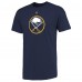 Brian Gionta Buffalo Sabres Reebok Name & Number T-Shirt - Navy Blue
