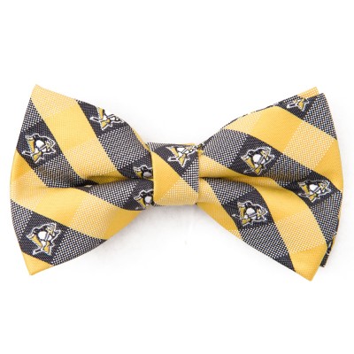 Галстук - бабочка Pittsburgh Penguins Check