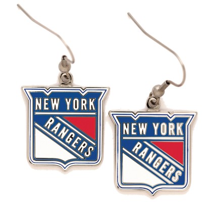 New York Rangers WinCraft Primary Dangle Earrings
