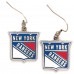 New York Rangers WinCraft Primary Dangle Earrings