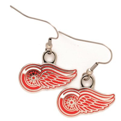 Detroit Red Wings WinCraft Primary Dangle Earrings