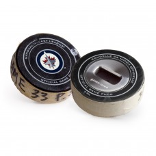 Winnipeg Jets Tokens & Icons Game-Used Puck Bottle Opener