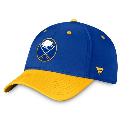 Бейсболка Buffalo Sabres Fanatics Royal/Gold Authentic Pro Rink Two-Tone