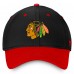 Бейсболка Chicago Blackhawks Authentic Pro Rink Two-Tone&nbsp;– Black/Red