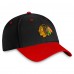 Бейсболка Chicago Blackhawks Authentic Pro Rink Two-Tone&nbsp;– Black/Red