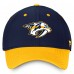 Бейсболка Nashville Predators Fanatics Navy/Gold Authentic Pro Rink Two-Tone