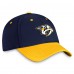 Бейсболка Nashville Predators Fanatics Navy/Gold Authentic Pro Rink Two-Tone
