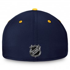 Бейсболка Nashville Predators Fanatics Navy/Gold Authentic Pro Rink Two-Tone