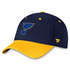 Бейсболка St. Louis Blues Fanatics Authentic Pro Rink Two-Tone – Navy/Gold