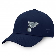 Бейсболка St. Louis Blues Fanatics Authentic Pro Road Offset Logo – Navy