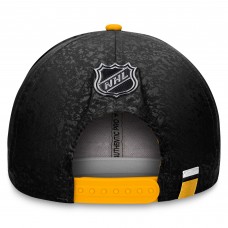 Бейсболка Pittsburgh Penguins Fanatics Black/Gold Authentic Pro Rink Two-Tone