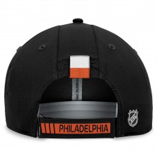 Бейсболка Philadelphia Flyers Authentic Pro Rink - Black
