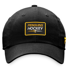 Женская бейсболка Pittsburgh Penguins Fanatics Black Authentic Pro Rink