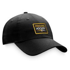 Женская бейсболка Pittsburgh Penguins Fanatics Black Authentic Pro Rink