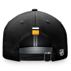 Женская бейсболка Pittsburgh Penguins Fanatics Black Authentic Pro Rink