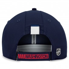 Бейсболка Washington Capitals Authentic Pro Rink Adjustable - Navy