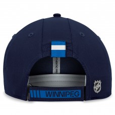 Бейсболка Winnipeg Jets Authentic Pro Rink - Navy