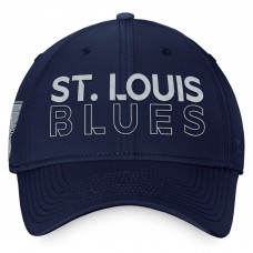 Бейсболка St. Louis Blues Fanatics Authentic Pro Road – Navy