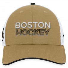 Бейсболка Boston Bruins Authentic Pro Rink - Gold