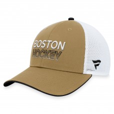 Бейсболка Boston Bruins Authentic Pro Rink - Gold