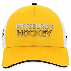 Бейсболка Pittsburgh Penguins Authentic Pro Rink - Gold