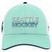Бейсболка Seattle Kraken Fanatics Authentic Pro Rink Trucker - Light Blue
