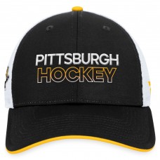 Бейсболка Pittsburgh Penguins Authentic Pro Rink - Black