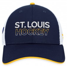 Бейсболка St. Louis Blues Authentic Pro Rink Trucker - Navy